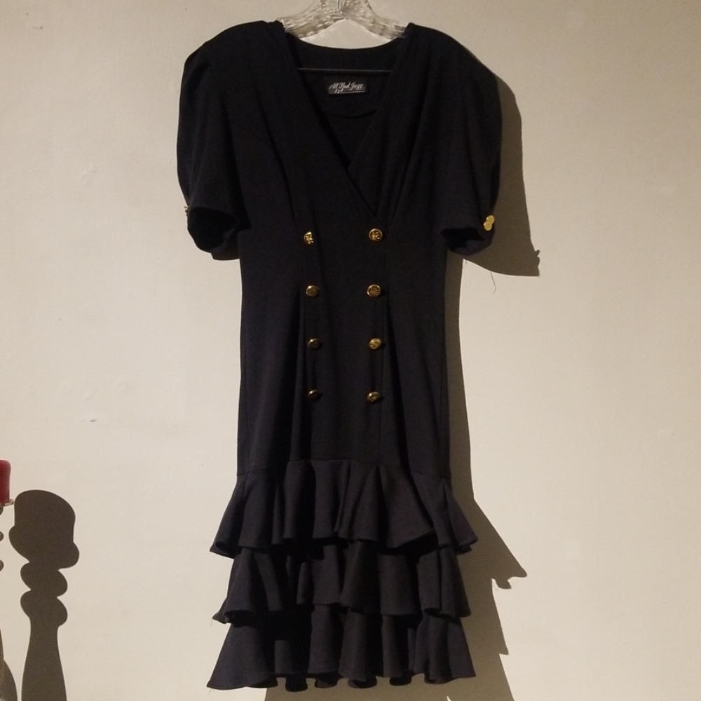 Vintage All That Jazz 80s Dress Small/Medi…